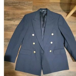 Vintage Ralph Lauren Chaps Men's Brazer Size XL Black color.